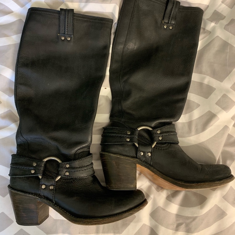 Frye Carmen harness boot tall - Picture 4 of 6